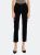 Isabelle Button Up High Rise Skinny Jeans - Super Black