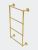 Monte Carlo Collection 4 Tier 30" Ladder Towel Bar With Grooved Detail - Polished Brass