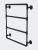 Pipeline Collection 24" Wall Mounted Ladder Towel Bar - Matte Black