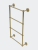 Prestige Regal Collection 4 Tier 36" Ladder Towel Bar With Grooved Detail - Unlacquered Brass
