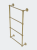Prestige Skyline Collection 4 Tier 36" Ladder Towel Bar With Dotted Detail - Unlacquered Brass
