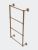 Prestige Skyline Collection 4 Tier 36" Ladder Towel Bar with Twisted Detail - Brushed Bronze