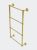 Prestige Skyline Collection 4 Tier 36" Ladder Towel Bar with Twisted Detail - Polished Brass