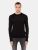 Mode Merino Ramskull Crewneck Sweater - Black