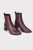 Merced Leather Boots - Burgundy