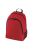 Bag Base Plain Universal Backpack / Rucksack Bag (18 Liters) (Classic Red) (One Size) - Classic Red