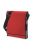 BagBase Budget Vertical Messenger Bag (10 Liters) (Pack of 2) (Red/ Black) (One Size) - Default Title
