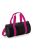 Bagbase Mini Barrel Bag (Pack of 2) (Black/Fuchsia) (One Size) - Black/Fuchsia