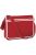 Bagbase Retro Adjustable Messenger Bag (12 Liters) (Classic Red/White) (One Size) - Default Title