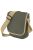 Mini Adjustable Reporter / Messenger Bag 2 Liters - Olive/Caramel - Olive/Caramel