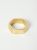 Gold Hexagon Napkin Ring
