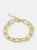 Frances Paperclip Bracelet - Gold