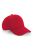 Beechfield Authentic 5-Panel Cap (Classic Red) - Classic Red