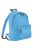 Beechfield Childrens Junior Big Boys Fashion Backpack Bags/Rucksack/School (Pack of 2) (Surf Blue/ Graphite grey) (One Size) - Surf Blue/ Graphite grey