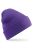 Beechfield® Soft Feel Knitted Winter Hat (Purple) - Purple