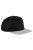 Unisex Original Flat Peak Snapback Cap Pack Of 2 - Black/Light Grey - Black/Light Grey
