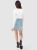 Asymmetrical Jean Skirt