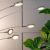 Orion 5 LED Arc Floor Lamp with 5 Lamp Heads