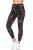 Mesh & Marble High Waist 7/8 Legging With Pockets