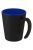 Bullet Oli Ceramic 360ml Mug - Solid Black/Blue
