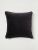 Velvet Black Cushion Cover - Black