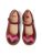 Unisex Twins Ballerinas - Burgundy/Pink - Multicolor