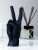 Hand Gesture Candles - Peace, Black