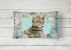 12 in x 16 in  Outdoor Throw Pillow Bengal Spring Flowers Canvas Fabric Decorative Pillow