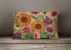 12 in x 16 in  Outdoor Throw Pillow Fall Sunflower Surprise Canvas Fabric Decorative Pillow