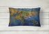 12 in x 16 in  Outdoor Throw Pillow Seaweed Salad Mahi Canvas Fabric Decorative Pillow