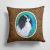 14 in x 14 in Outdoor Throw PillowJapanese Chin Fabric Decorative Pillow
