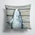 14 in x 14 in Outdoor Throw PillowMullet Fish on Pier Fabric Decorative Pillow
