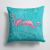 14 in x 14 in Outdoor Throw PillowWelcome to the Trailer Fabric Decorative Pillow