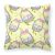 Easter Basket and Eggs Fabric Decorative Pillow