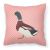 Rouen Duck Pink Check Fabric Decorative Pillow