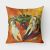 Small Orange Crab Fabric Decorative Pillow