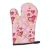 Watercolor Pink Love Letter Oven Mitt