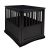 Pet Crate End Table - Black