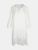 Florence Long Sleeve Chiffon Dress - White