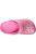 Crocs Childrens/Kids Classic Glitter Slip On Clog (Light Pink)