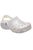 Crocs Childrens/Kids Classic Glitter Slip On Clog (Oyster/Glitter) - Oyster/Glitter
