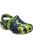 Crocs Childrens/Kids Classic Marble Clogs (Navy/Lime Green) - Navy/Lime Green