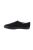 Adults Unisex Gusset Black Canvas Sneakers - Black