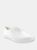 Adults Unisex Lace Up White Canvas Gym Plimsolls - White