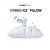 The Ice Cloud Hybrid Pillow - White