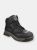 Mens Surge ST 6 Tie Safety Boots- Black - Black