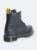 Womens/Ladies Maple Zip Lace Up Leather Safety Boot - Black