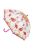 Drizzles Childrens/Kids Flamingo Stick Umbrella (Clear/Pink) (One Size) - Clear/Pink