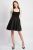 Danica Mini Dress - Black Multi