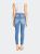 Double Waist Banded High Rise Ankle Skinny